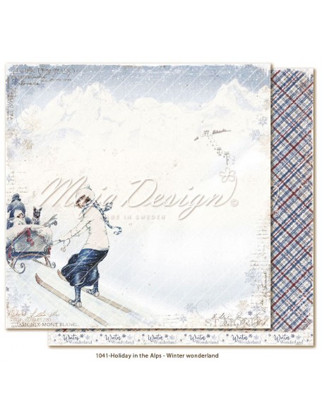 Maja Design Holiday in the Alps, Winter Wonderland