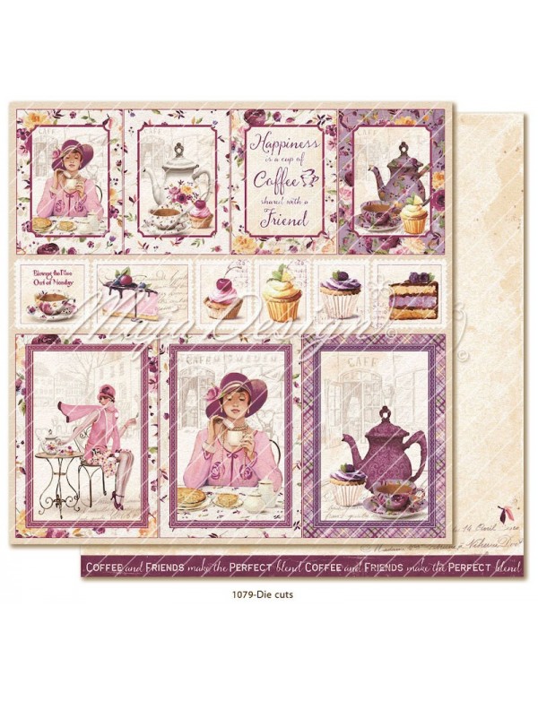 Maja Design Little Street Café, Die cuts