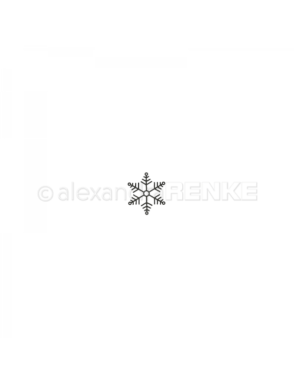 Alexandra Renke Troquel Schneeflocke Nadja