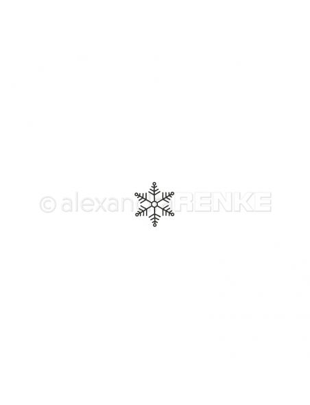Alexandra Renke Troquel Schneeflocke Nadja