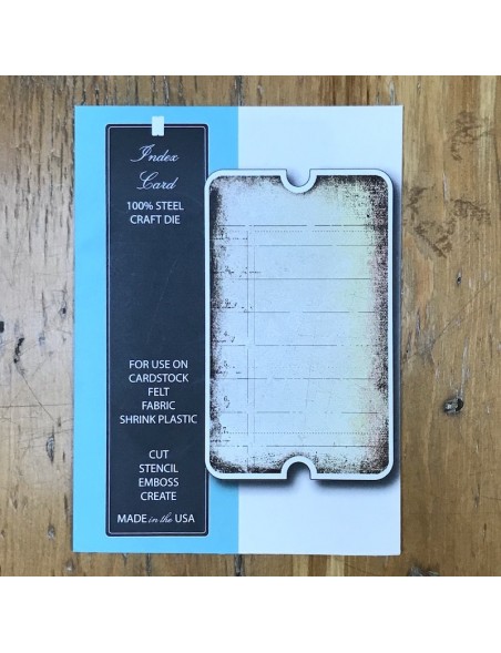 Memory Box Troquel Index Card Style 98214