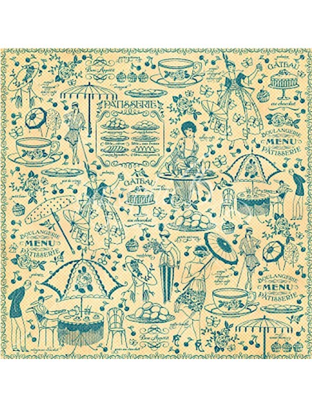 Graphic 45 Cafe Parisian, Bon Appetit