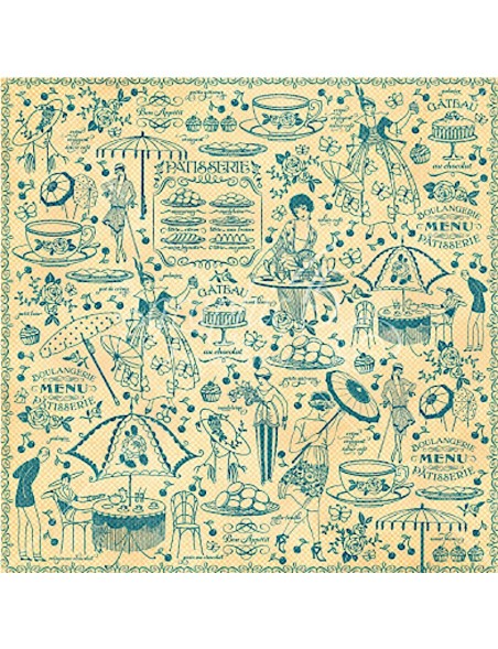 Graphic 45 Cafe Parisian, Bon Appetit