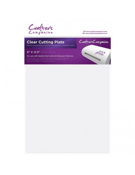 Crafter's Companion Gemini Clear Cutting Plate 9"X12.5"