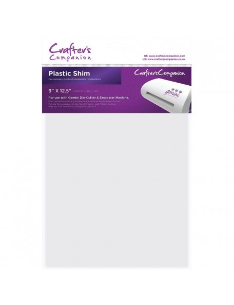 Crafter's Companion Gemini Plastic Shim 9"X12.5"