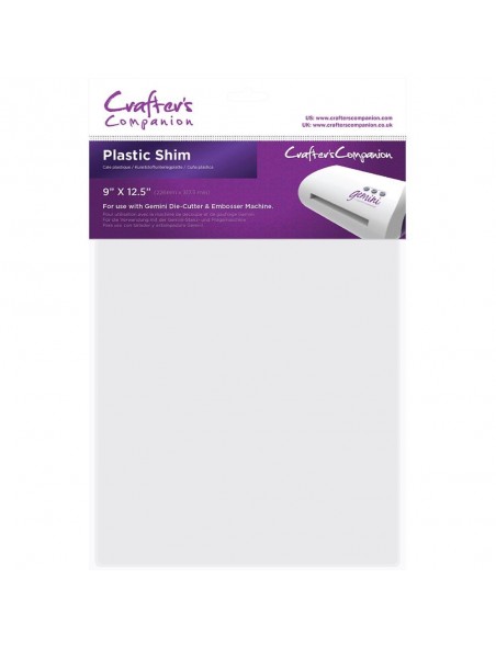 Crafter's Companion Gemini Plastic Shim 9"X12.5"