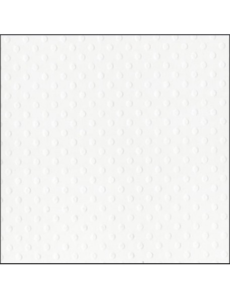 Bazzill Salt Dotted Swiss Cardstock 12"X12" 