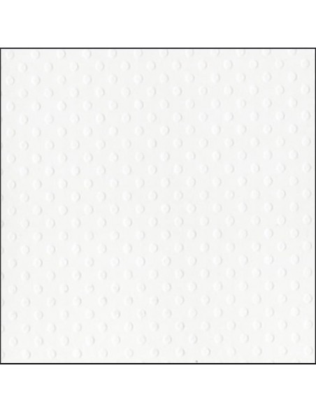 Bazzill Salt Dotted Swiss Cardstock 12"X12" 