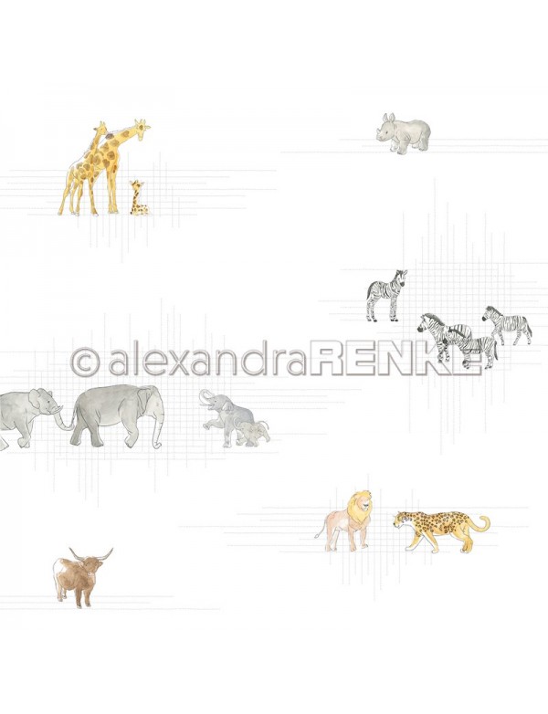 Alexandra Renke, Afrikanische Tierewelt