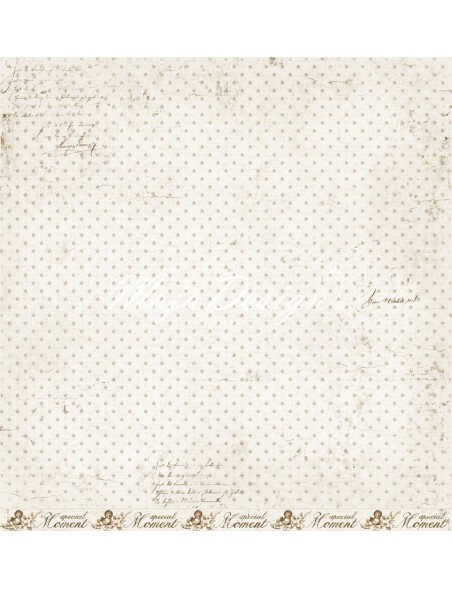 Maja Design Vintage Baby Cardstock 12"x12", Special Moment Descatalogado