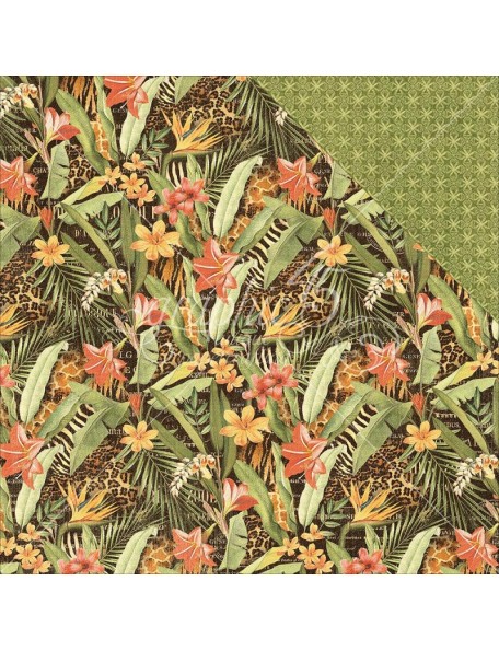 Graphic 45 Safari Adventure, Lush Landscape