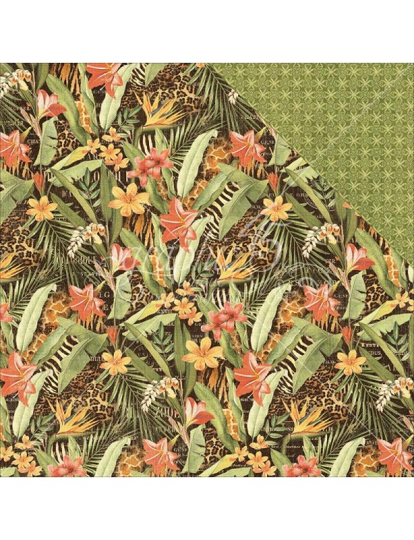 Graphic 45 Safari Adventure, Lush Landscape