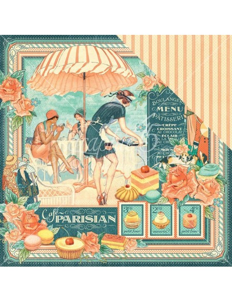 Graphic 45 Cafe Parisian, Cafe Parisian