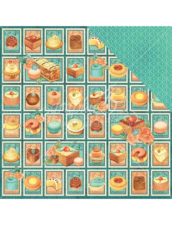 Graphic 45 Cafe Parisian, Postage Patisserie