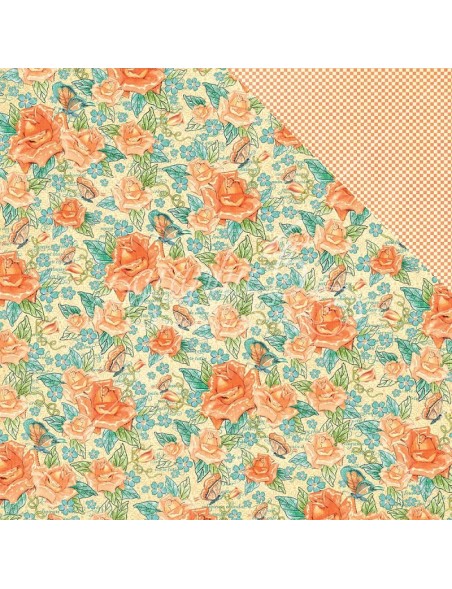 Graphic 45 Cafe Parisian, Floral Souffle